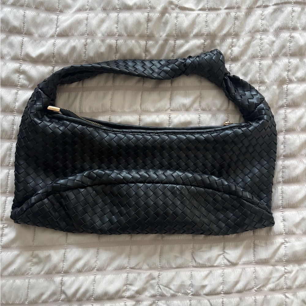 Melie Bianco - The Brigitte Satchel in Black - Picture 5 of 8